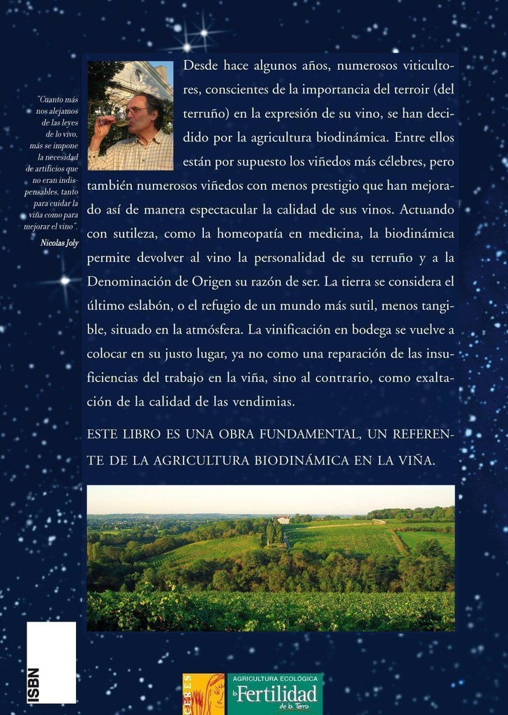 El vino del cielo a la tierra