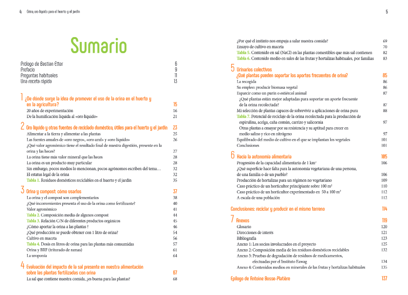 Orina, oro líquido para el huerto y el jardín