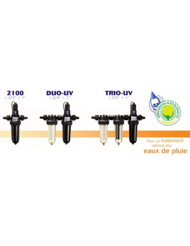 FILTRO CINTROPUR ULTRAVIOLETA TRIO-UV 25W (3/4" + 1")