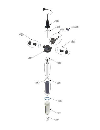 FILTRO CINTROPUR ULTRAVIOLETA TRIO-UV 25W (3/4" + 1")