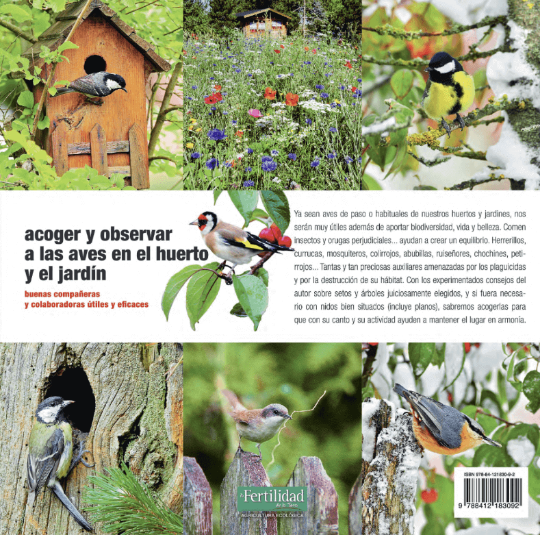 Acoger y observar a las aves en el huerto y el jardín